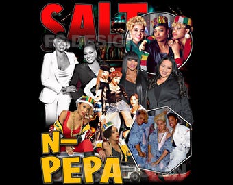 Salt-N-Pepa PNG, Los Angeles Fans, Digital Download
