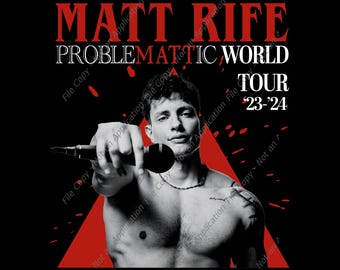 Matt Rife T Shirt Design PNG Instant Download 300 Dpi