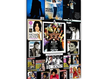 Moonwalk Memories: A Collage of the King of Pop’s Triumphs and Trials