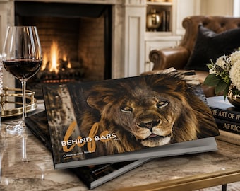 Wildlife Photography Book | Life Behind Bars Vol I, Julian Starks Hardcover (11 x 8.5)