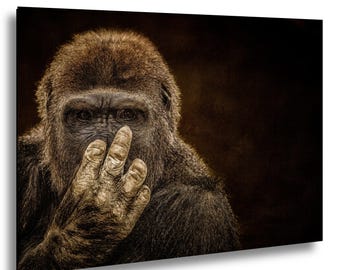 Flipping Gorilla - Fine Art Photography