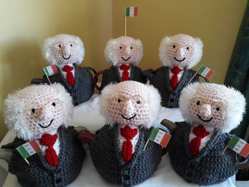 Michael Tea Higgins, Michael D Higgins tea cosy image 1