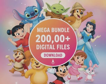 200000+ Mega Cartoon SVG Bundle, Cartoon Clipart, Cartoon Png, Cartoon Svg, Christmas Svg, Holiday SVG, Cartoon Character Digital Download