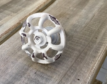 Distressed Metal Decorative Knob