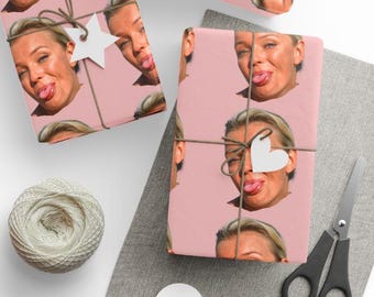 Custom Photo Gift Wrap