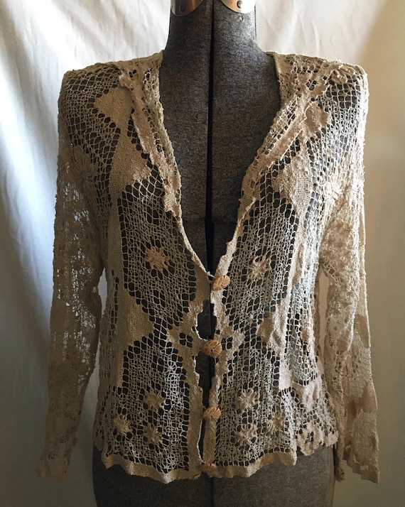 Antique Irish Lace Jacket