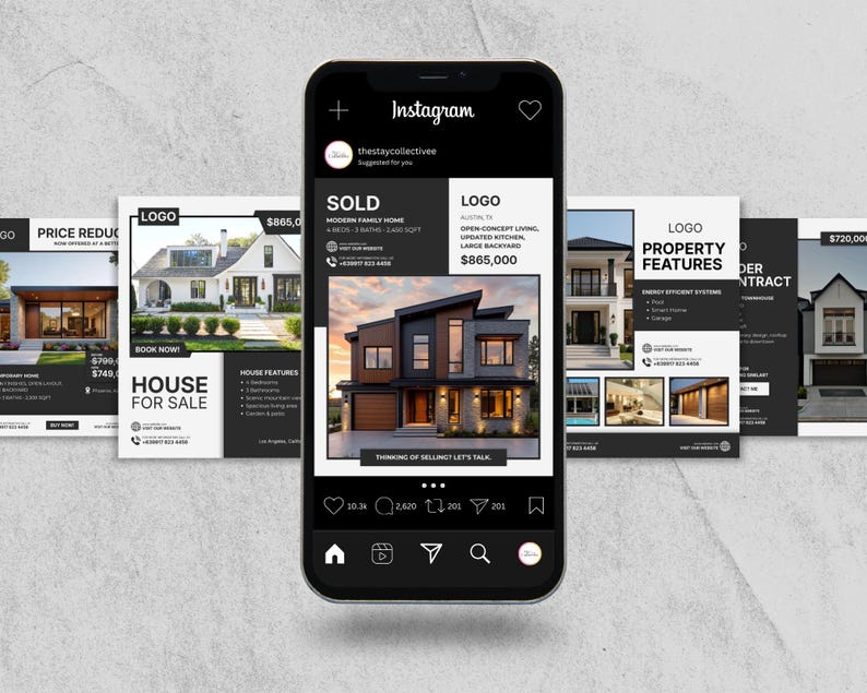 25 Real Estate Social Media Posts | Real Estate Instagram Marketing ...