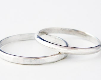 mixed metal jewelry mixed metal stacking rings solo silver stacking rings