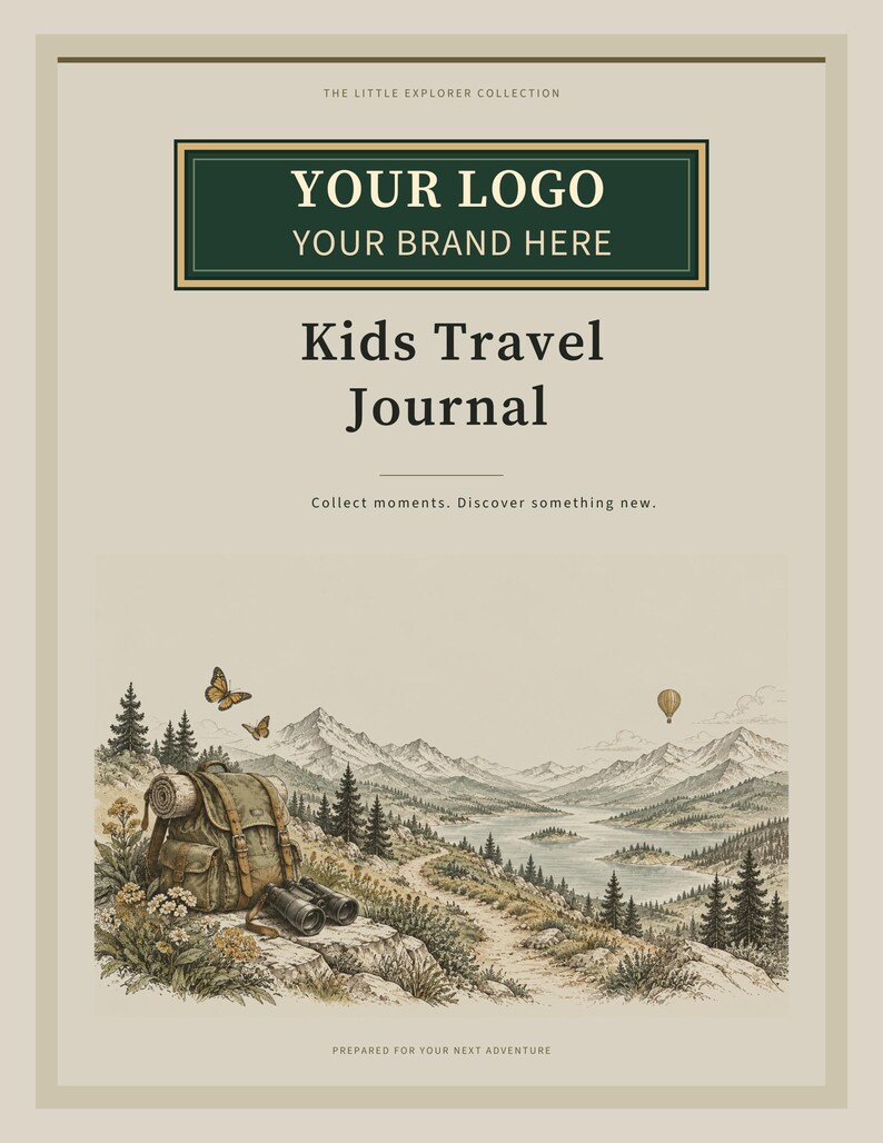 Custom Branded Travel Agency Bundle - 19 Planner PDFs with Your Logo, Letter A4 A5 image 11
