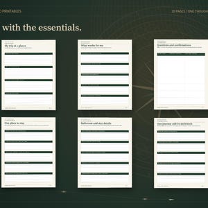 Accessible Travel Planner, Mobility and Assistance Trip Organizer, Packing Checklists, 20-Page Printable PDF image 2