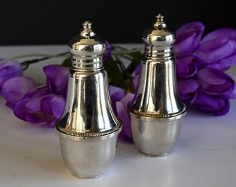 Duchin Sterling Silver Salt & Pepper Weighted Shakers