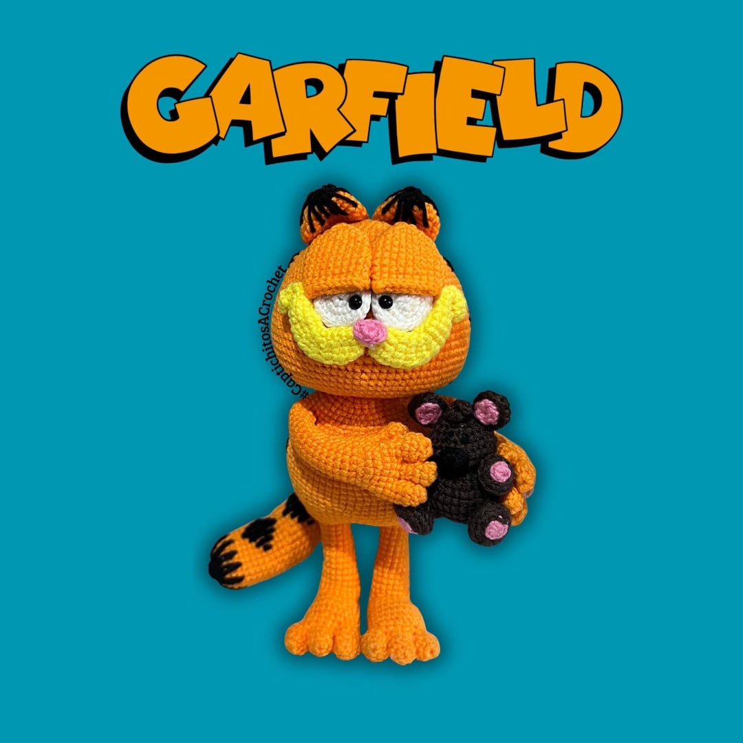 Garfield PDF Downloadable Pattern - Etsy