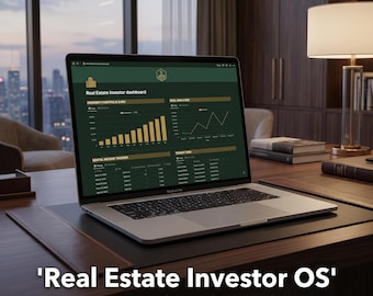 Real Estate Investor OS – Notion Template | Property Tracker, Deal Analyzer, ROI Calculator & Portfolio Dashboard