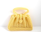1960-Style Vintage Perlen Handtasche