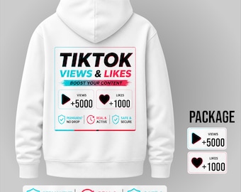 Best seller 5000+ Views TikTok Video Promotion +1000 Likes | Boost Content Visibility & Audience Reach | Social Media Marketing Service