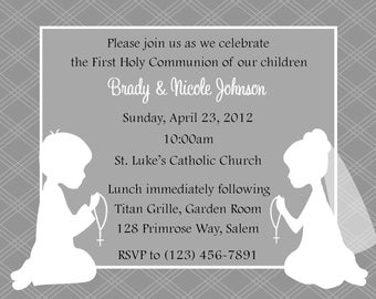 Siblings Communion Etsy