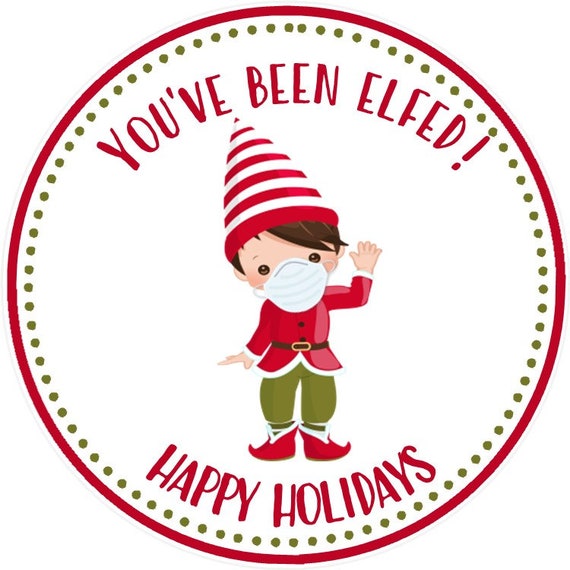 You ve Been Elfed Printable Instructions Sign And Etsy