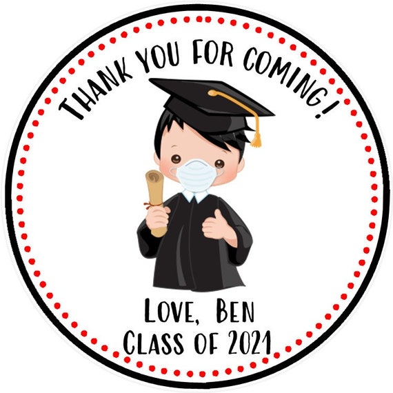 Printable Graduation Favor Tags ( DIGITAL FILE) You Print - 2021 Graduation Favors - Graduation Favor Tags Il_570xn