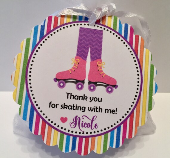 ブランド品専門の Roller Skating Water Bottle Labels - Girl Kid Sport Birthday Skate Party Dr並行輸入品 インラインスケート Roller Skating Birthday Party Favor Tags Roller Skate Party | Etsy