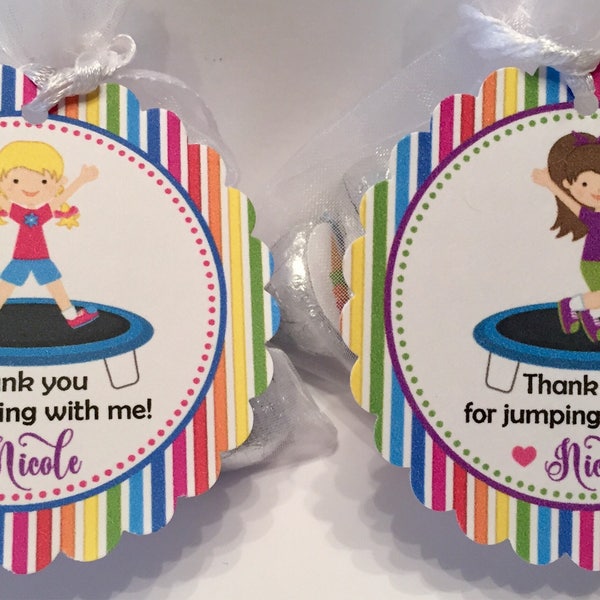 Trampoline Party Favors Etsy