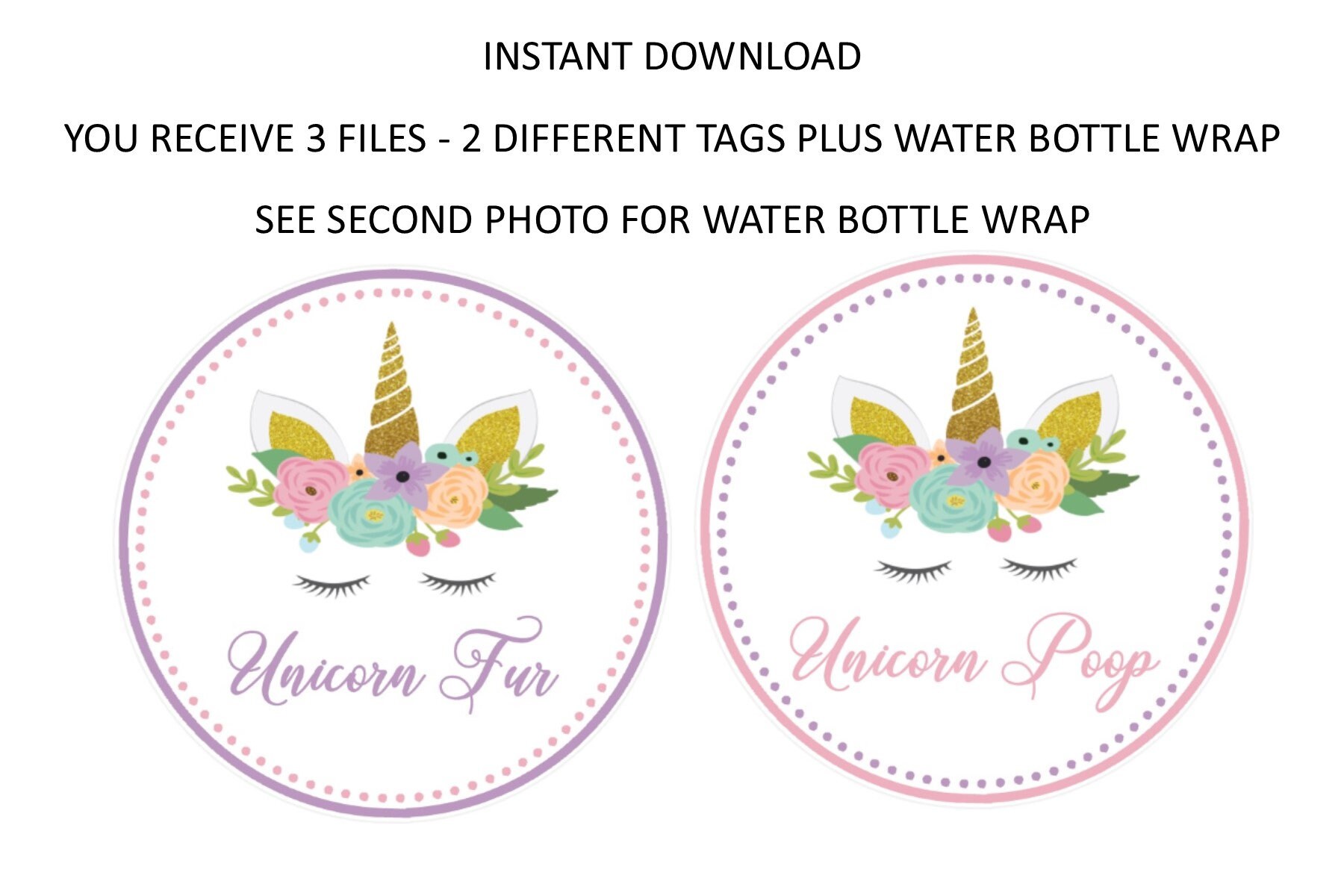 Unicorn Poop Tag