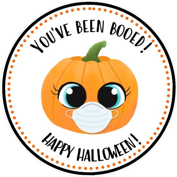 You've Been Booed - Printable Instructions, Sign and Treat Bag Tag - Halloween You've Been Booed Il_570xn