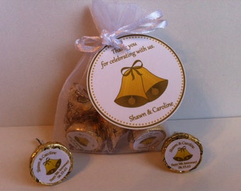 50th Anniversary Favor Bag Set - Wedding Anniversary Favor - Golden Anniversary Favors