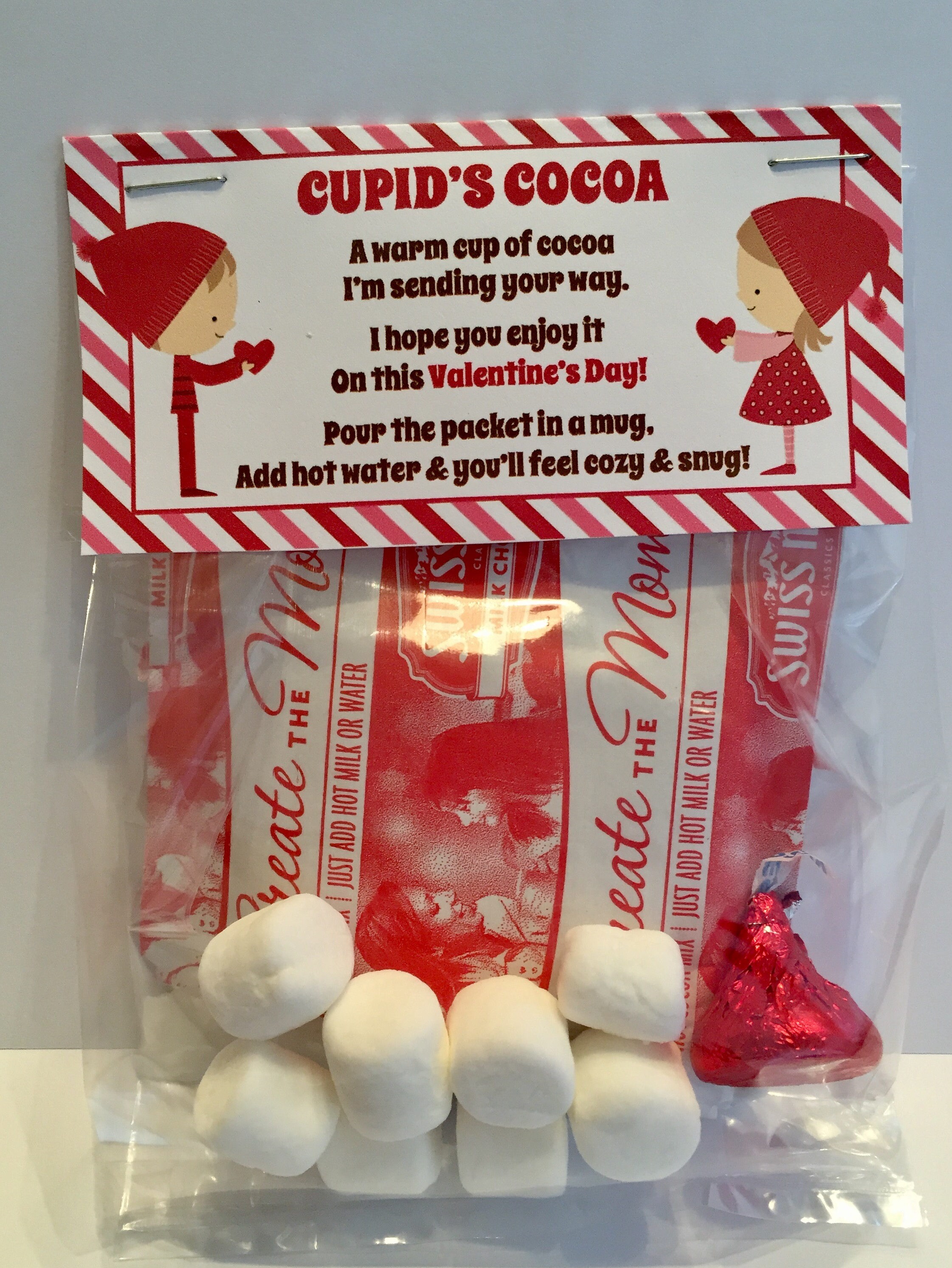 Valentine's Day Treat Bag Topper - Printable File - Instant Download ...