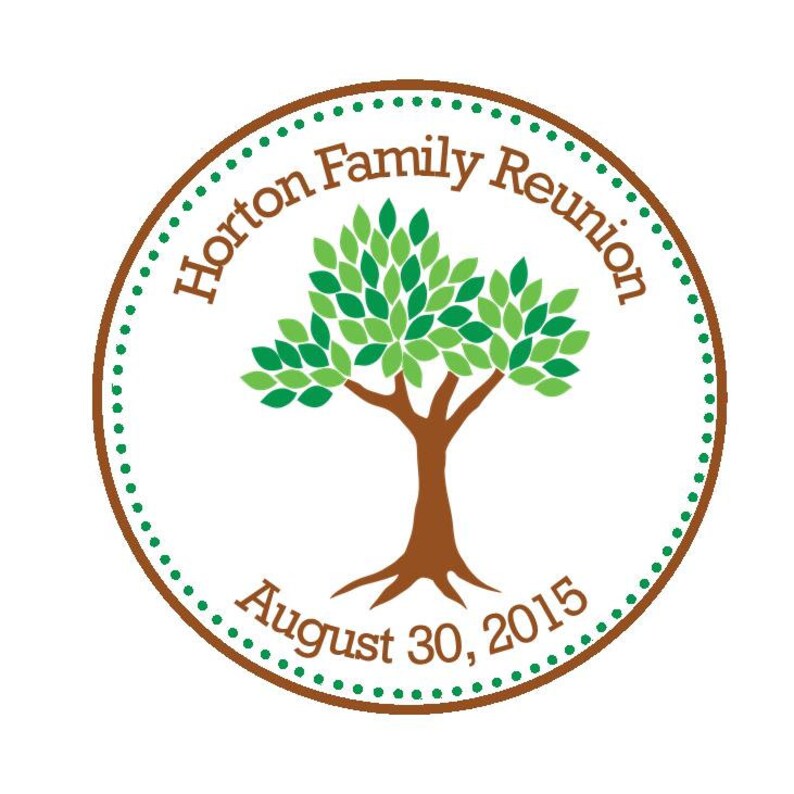 Family Reunion Favor Tags Set of 12 Family Reunion Favors Favors for Family Reunions Reunion Favors image 1