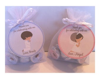 First Communion Favor Bag Set - First Communion Favors - 1st Communion Favors - Communion Favor Bag Set - First Holy Communion Favor