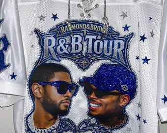 Chris Brown X Usher Inspired Jersey