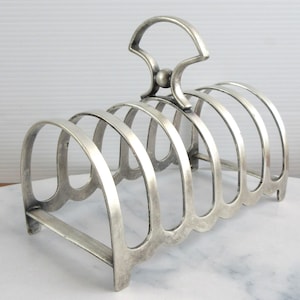 Vintage Art Deco Silver Plated Toast Rack, Viceroy Plate EPNS, Napkin Holder,  Letter Holder