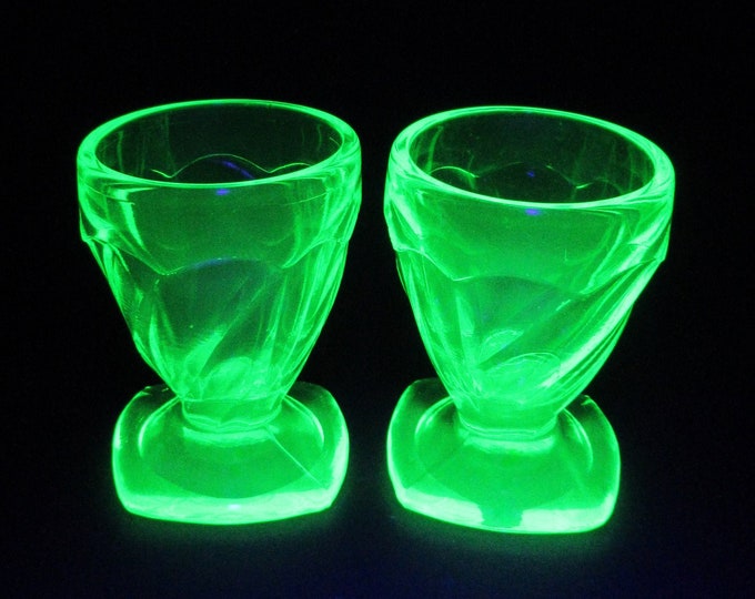uranium glass cup