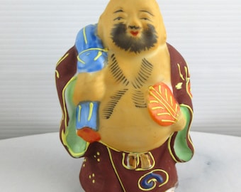 日本の古い九谷焼の幸運の神 福禄寿の置物 - Etsy 日本