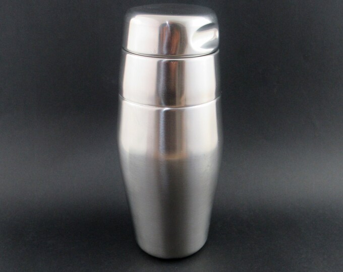 Vintage Alfra Alessi Stainless Steel Cocktail Shaker, Mid Century