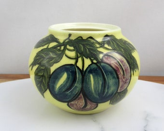 Vintage Australian Pottery Martin Boyd Hand Painted Sugar Ceramic Sugar Bowl Pot, Studio Pottery