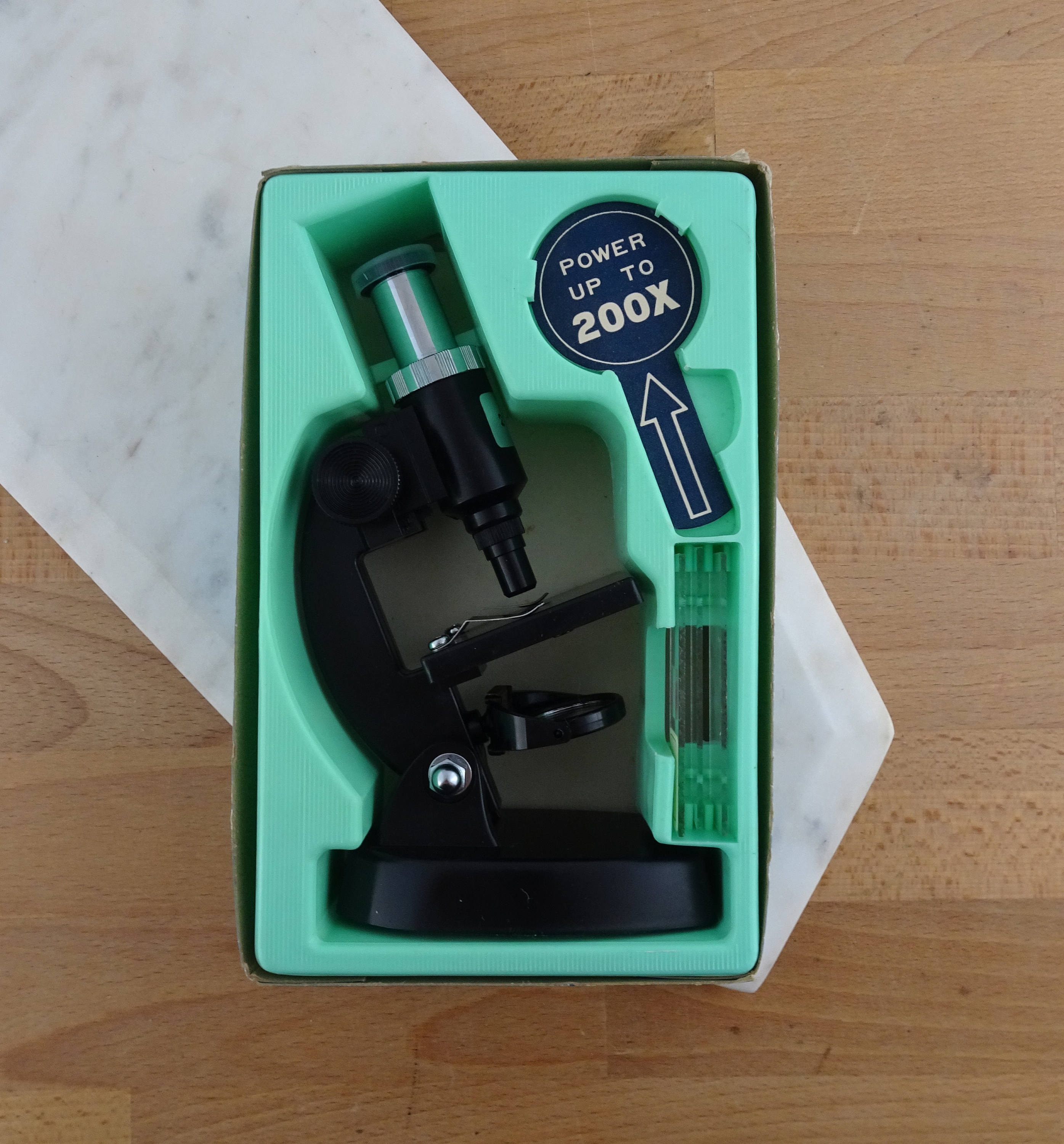 Vintage Toy Microscope Childrens's Microscope Research Etsy