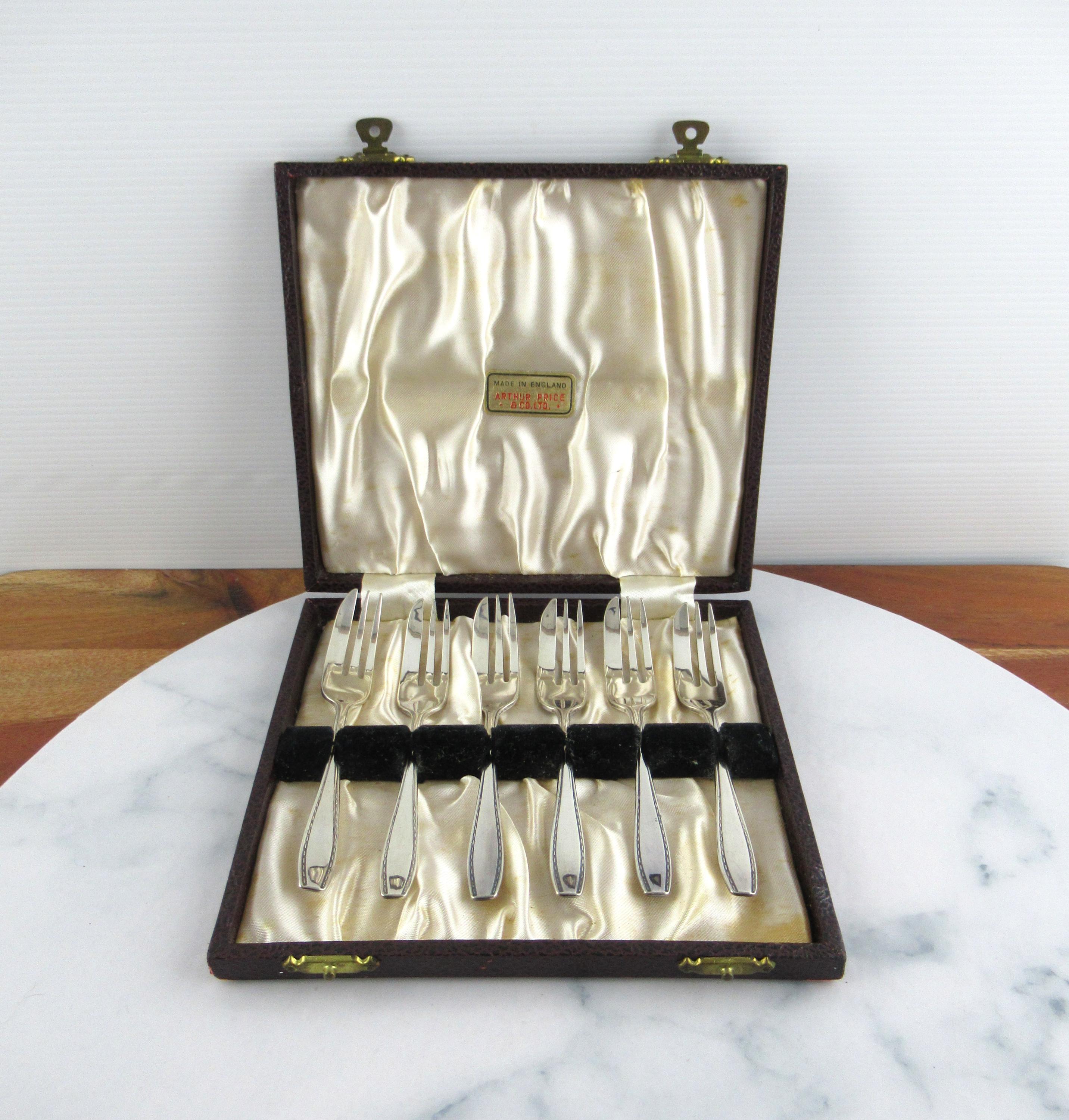 Arthur Price シルバーフォーク6本セット 英国ヴィンテージ Arthur Price England - Etsy