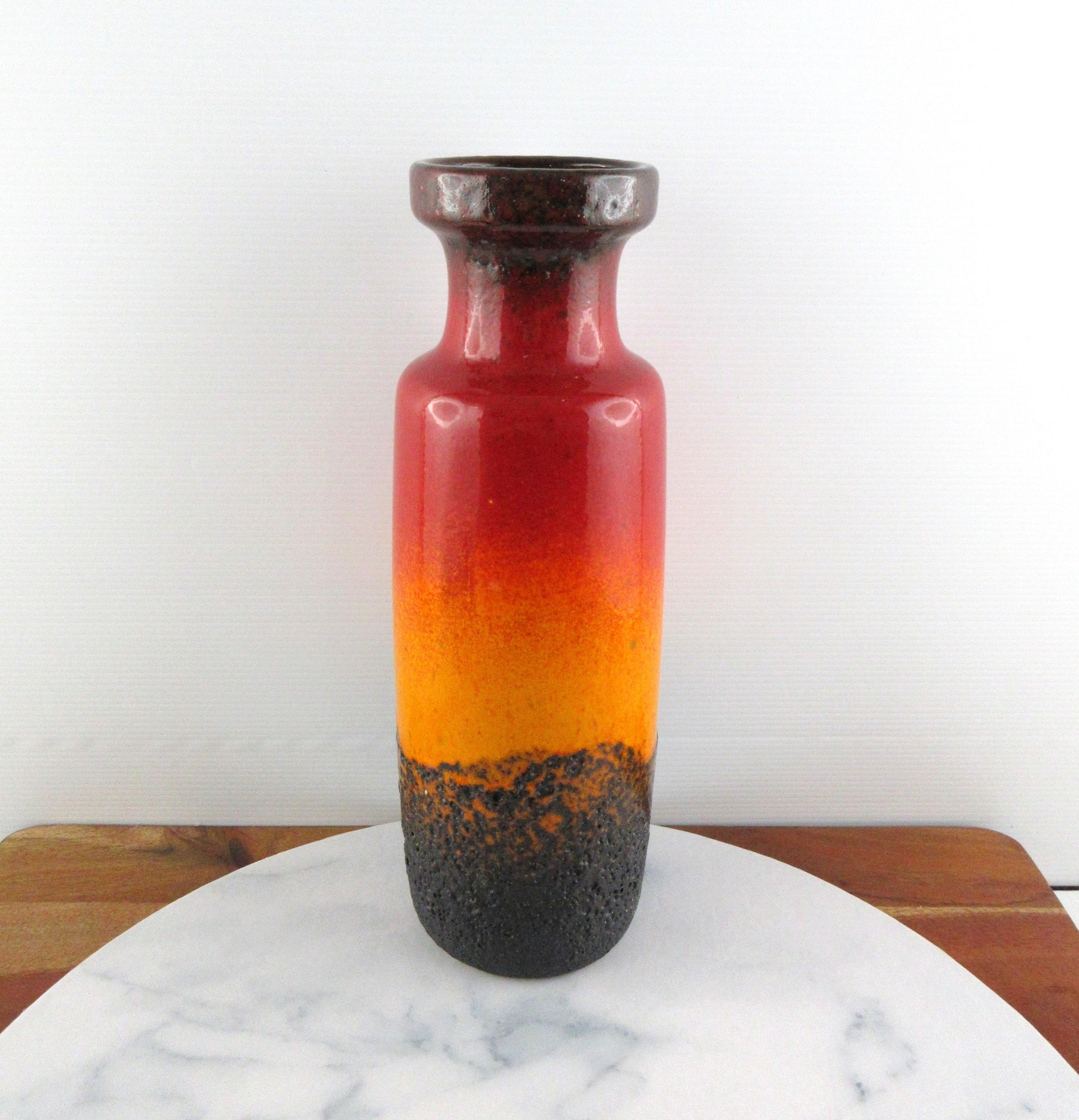 ヴィンテージ ミッドセンチュリー 西ドイツ製 Scheurich ファット ラバ