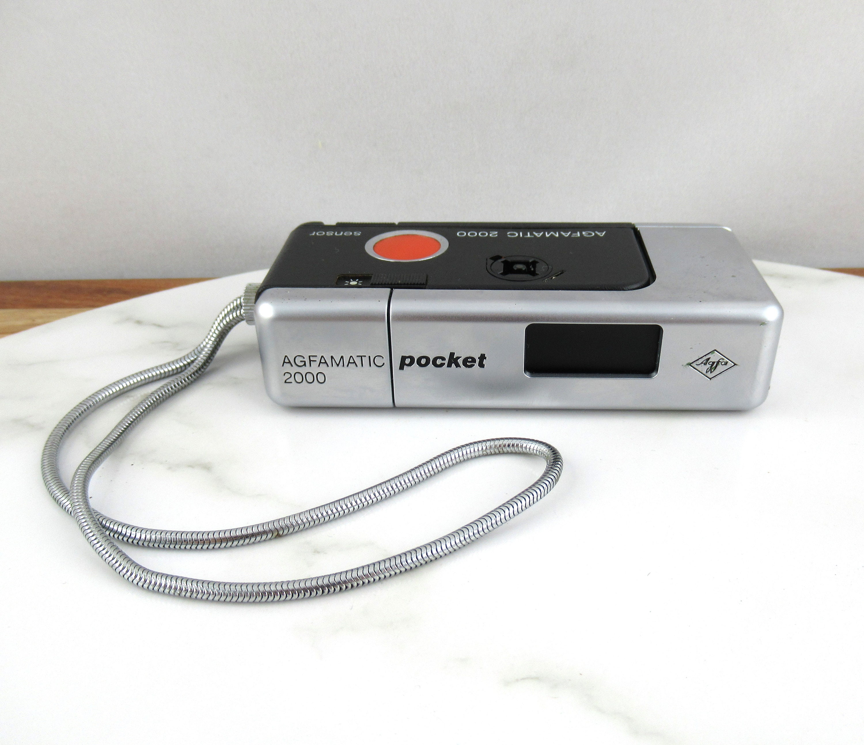 Vintage Agfamatic 2000 Pocket Sensor Film Camera, 110 Cartridge