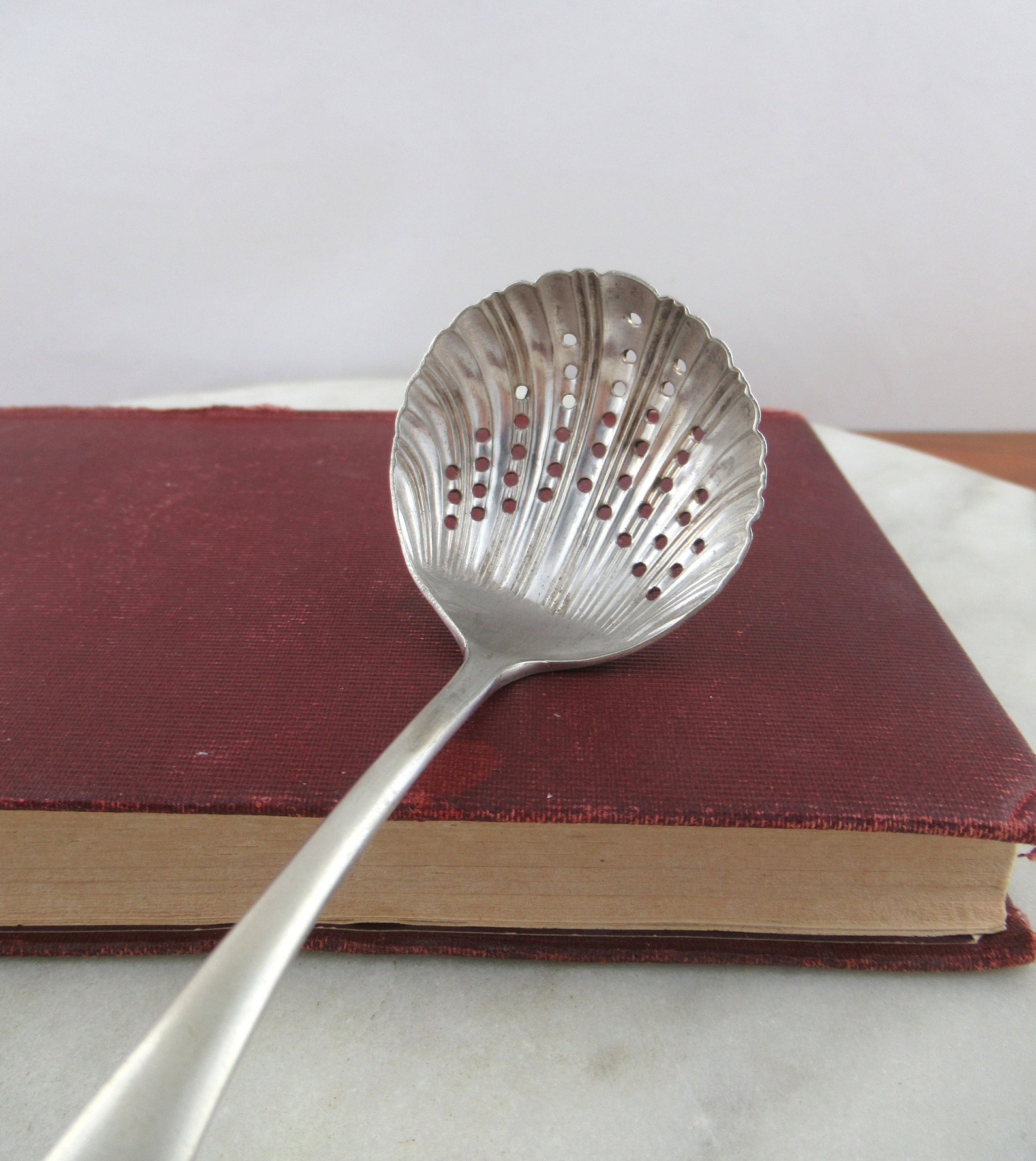 Vintage Silver Plated Tea Strainer Spoon Tea Bag Spoon Etsy Australia