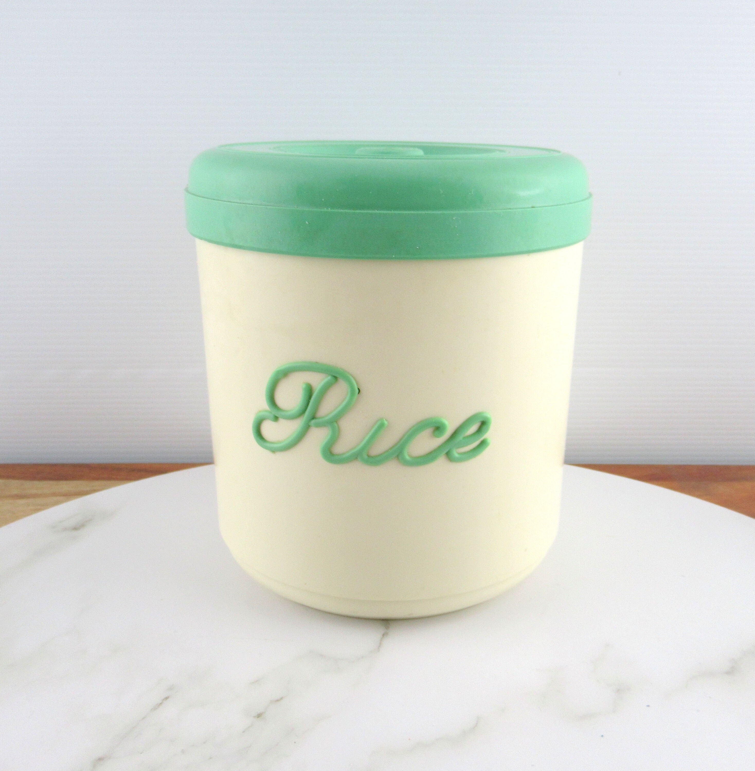 ヴィンテージNally Ware ナリーウェアキャニスター4点GREE·͜· ♡ RETRO AUSTRALIAN NALLY CANISTER 4 SET - VINTAGE CANISTER SET