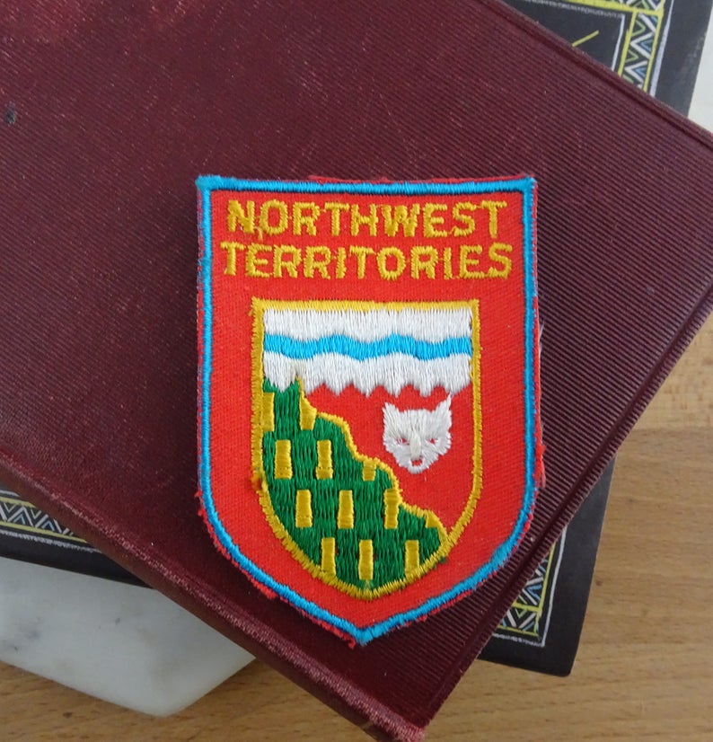 Ecusson Brodé PATCH drapeau MANITOBA CANADA FLAG PATCH EMBROIDERED