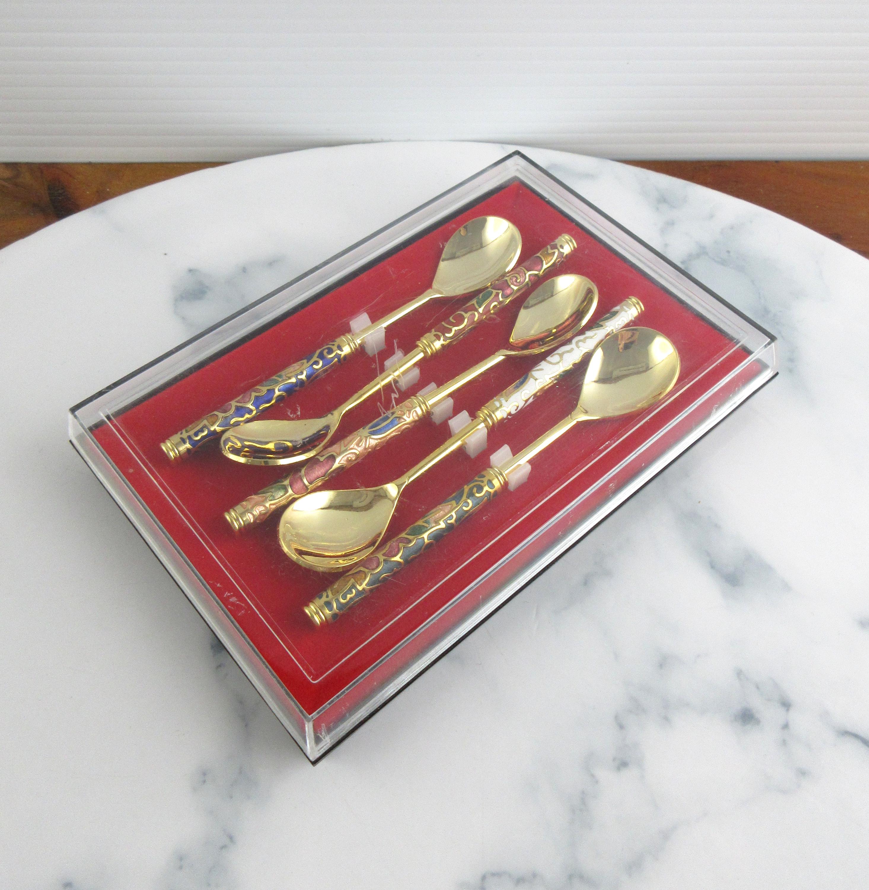 Vintage Floral Teaspoons - Etsy Australia