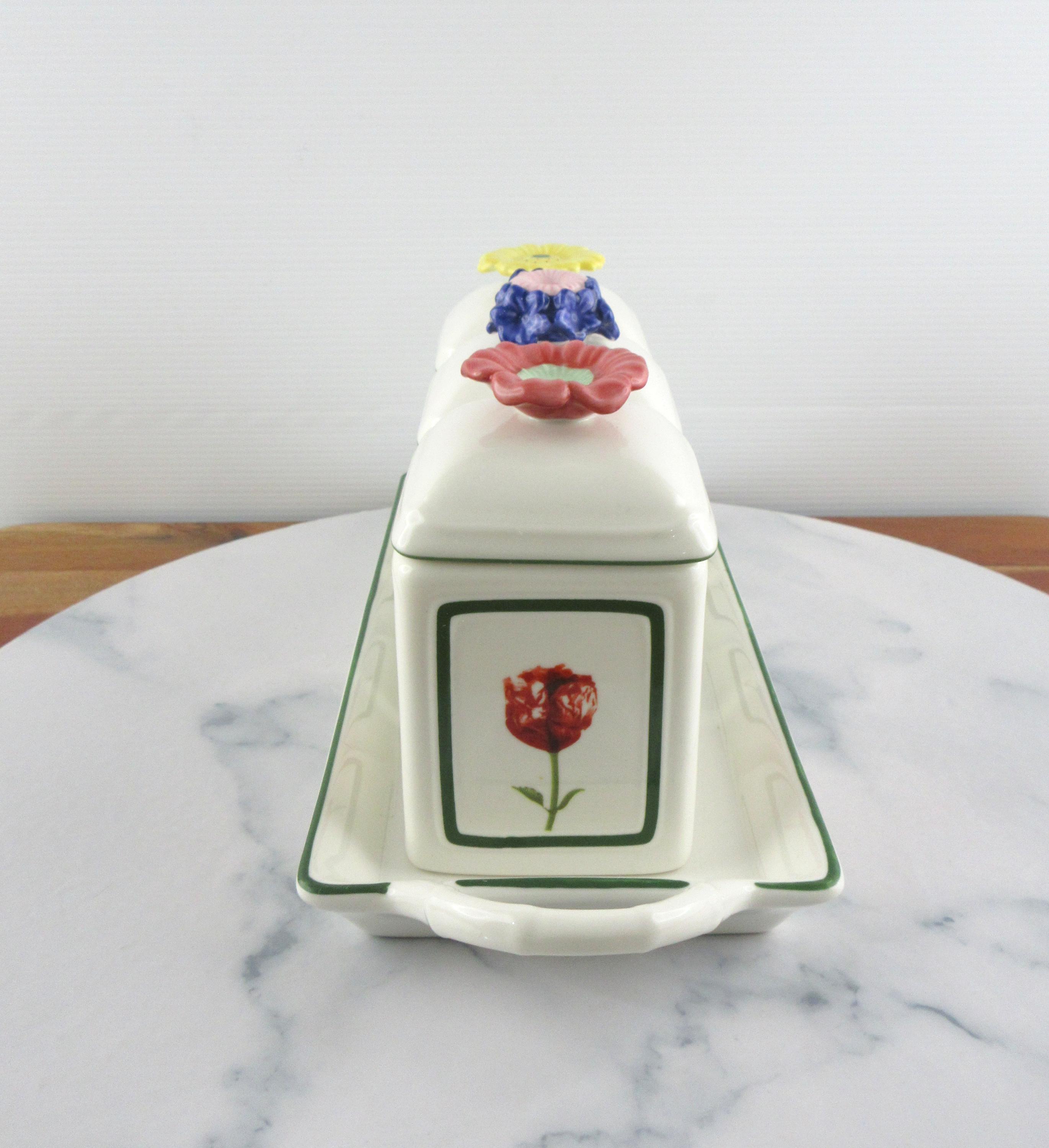 ビレロイ&ボッホ　キャニスター ビレロイ＆ボッホ フローラ チャーム キャニスターセット 小さな磁器製