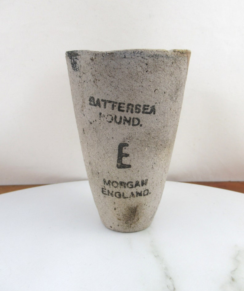 Vintage Antique Gold Mining Stoneware Crucible Battersea Etsy UK