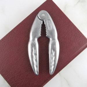 Vintage French Metal Crab or Lobster Claw Cracker, Seafood Shellfish Crackers
