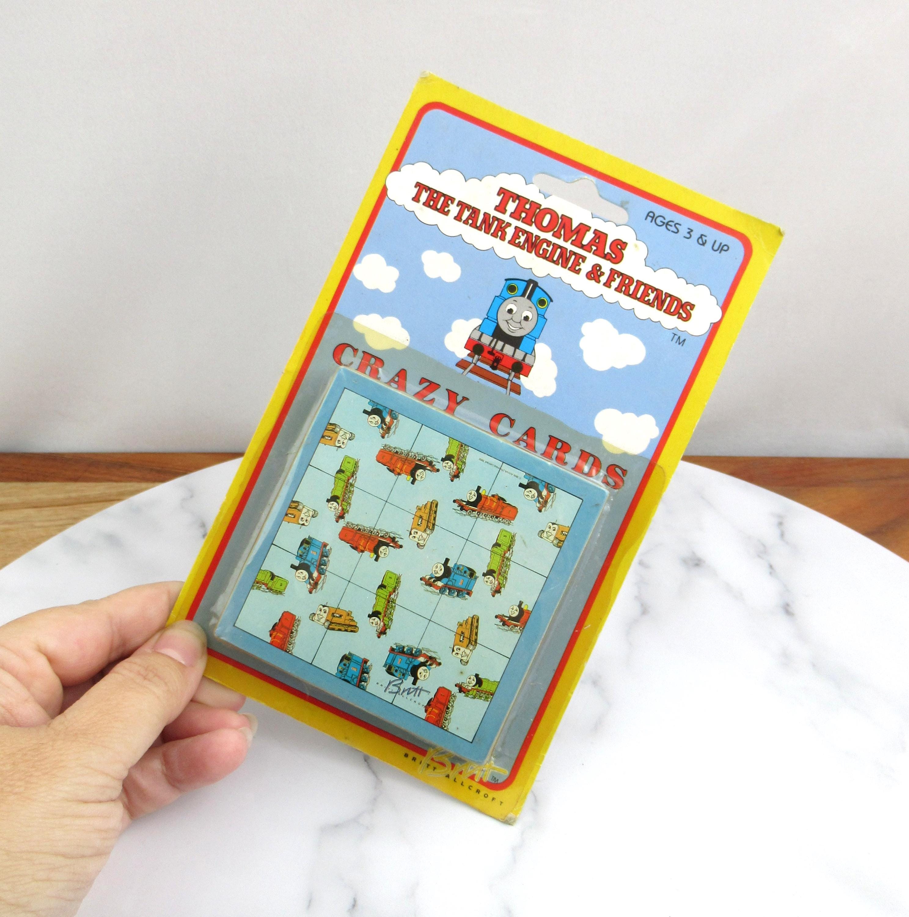 Vintage Thomas the Tank Engine & Friends Crazy Cards Game, 1994