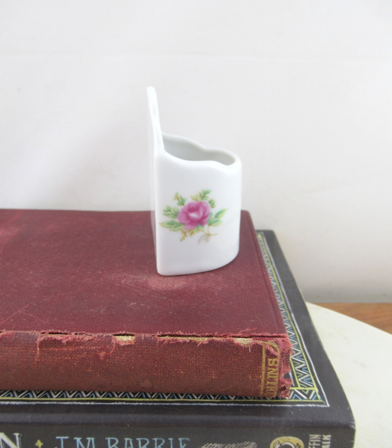 Ring Holder Pot Jewellery Display Storage Vintage Ceramic Rings /& Things Container