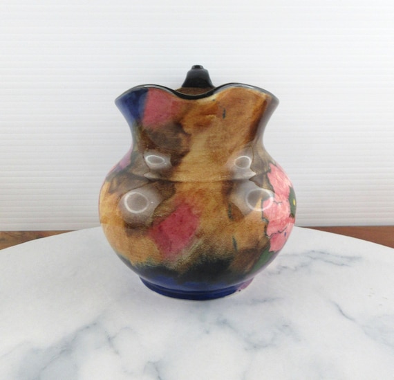Vintage H&K Tunstall Pottery Art Deco Ceramic Jug, 1930